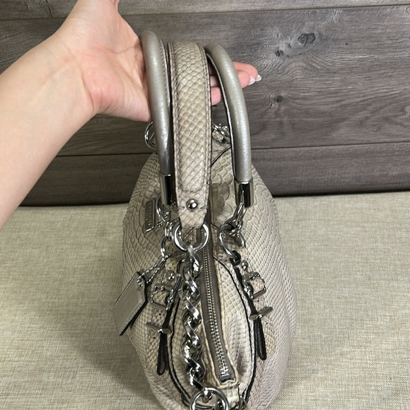 Coach 16354 Madison Embossed Python Sophia Handbag - Picture 6 of 12